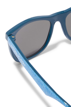 نظارة شمسية وايفارير بطبعة دينم أزرق